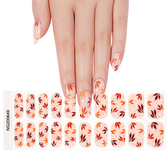NEW Maple Harvest Nail Wraps (NG649)