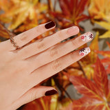 NEW Black Cherry Blossom Nail Wraps (NG657)