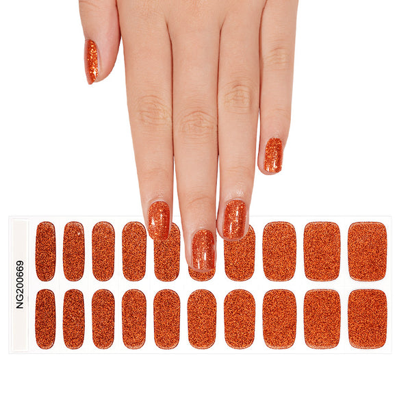 NEW Tangerine Dreams Nail Wraps (NG669)