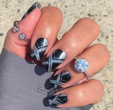 Cross the Line Nail Wraps