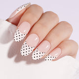 New! Ebony & Ivory Gel Nail Strips