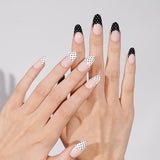 New! Ebony & Ivory Gel Nail Strips