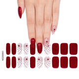New! Sparkle Spider Semi-Cured Gel Nail Strips