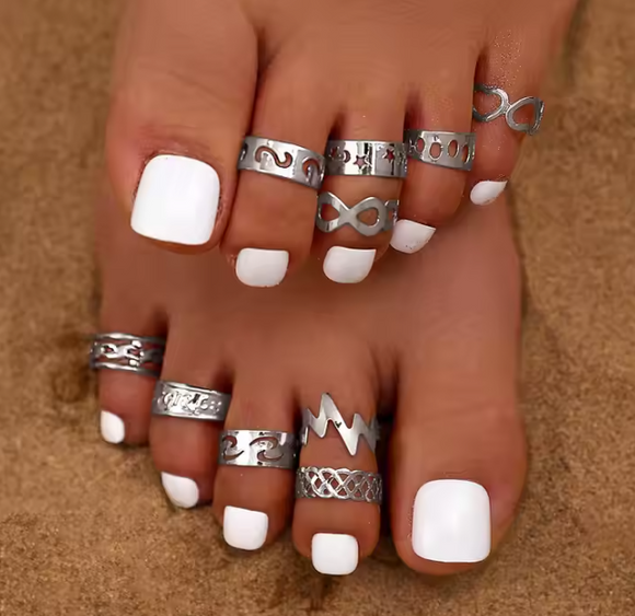 Toe Ring Fashion (SilverTone)