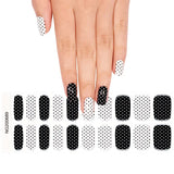 New! Wanna Polka Deluxe Semi-Cured Gel Nail Strips