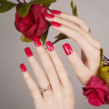 Raspberry Cocktail Deluxe Semi-Cured Gel Nail Strips