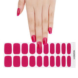 Raspberry Cocktail Deluxe Semi-Cured Gel Nail Strips