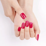 Raspberry Cocktail Deluxe Semi-Cured Gel Nail Strips