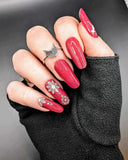 Crimson Beauty Nail Wraps