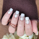 Creamy Latte Nail Wraps