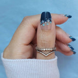 Winter Wonder French Nail Wraps