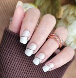 Creamy Latte Nail Wraps