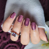 Berry Whispering Winds Nail Wraps