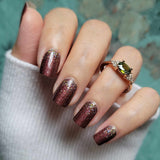 Sienna Sparkle Nagelfolien