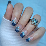 Winter Wonder French Nail Wraps