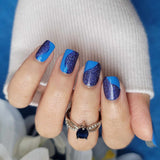 Cobalt Waverunner Nail Wraps