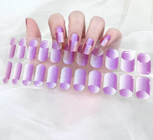 Peachy Lilac Phantom EZ Gel (Chameleon) Nail Wraps (EZ2030)