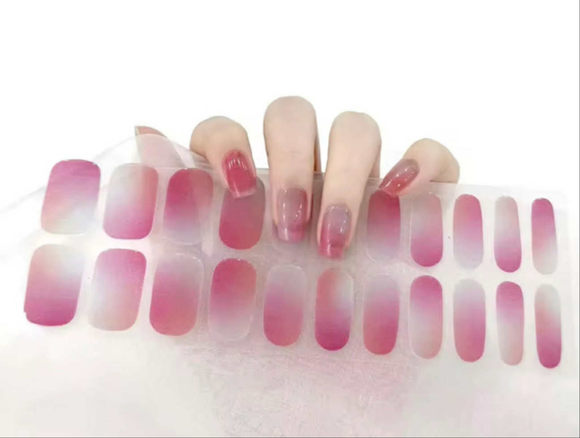 Cranberry Gloss EZ Gel Nail Wraps (EZ2185)