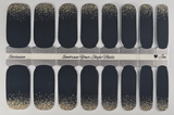 Golden Raven Nail Wraps