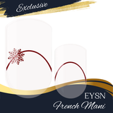 First Frost French Nail Wraps