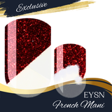 Glitter Claus Nail Wraps