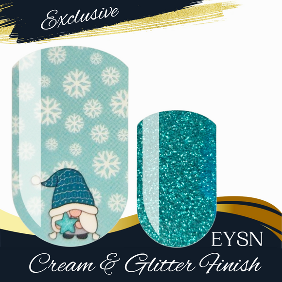 Snow Place Like Gnome Nail Wraps