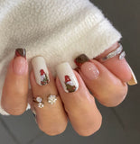 Merry Gnome French Nail Wraps