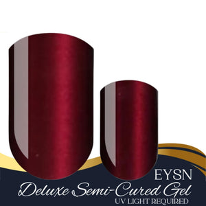 Black Cherry Cats Eye Gel Nail Wraps (NG490)