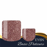 Blush Glam Pedicure Wraps