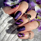 Violet Inferno Nail Wraps