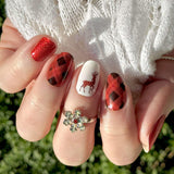 Dasher Plaid Nail Wraps