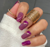 Purpleberry Glitz Nail Wraps