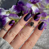 Violet Inferno Nail Wraps