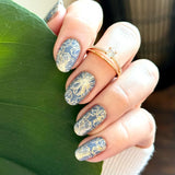 Amethyst Whirl Nagelfolien