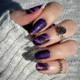 Violet Inferno Nail Wraps