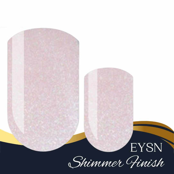Barely Pink Shimmer Nail Wraps