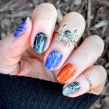 Spider Plaid the Sequel Nail Wraps