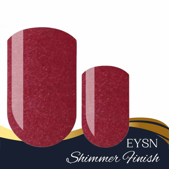 Perfectly Red Shimmer Nail Wraps