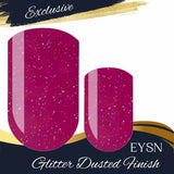 Berry Sparkly Nail Wraps