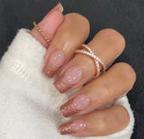 Pink Lady French Nail Wraps