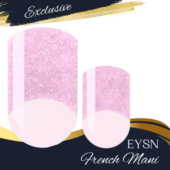 Cotton Candy French Nail Wraps