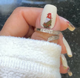 Merry Gnome French Nail Wraps