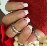 Heart Strings French Nail Wraps