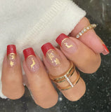 Rudolph's French Nail Wraps