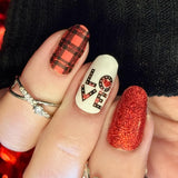 Gotta Love Plaid Nail Wraps