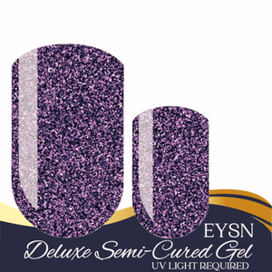NEW Lilac Sizzle Gel Nail Wraps (NG517)