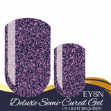 NEW Lilac Sizzle Gel Nail Wraps (NG517)