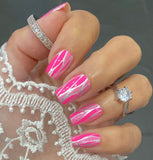 Neon Blaze Nail Wraps
