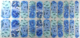 Bluetiful Flowers Nail Wraps