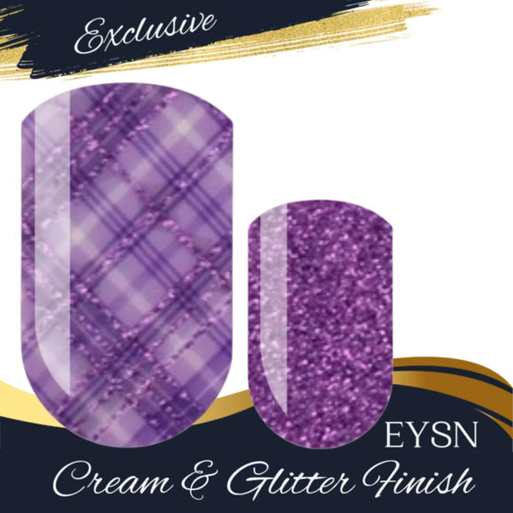 Hopeful Plaid Nail Wraps